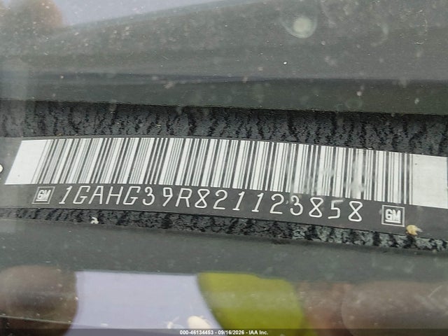 Aukcja sprzedaży 2002 Chevrolet Express Van, vin: 1GAHG39R821123858, numer aukcji: 46134453