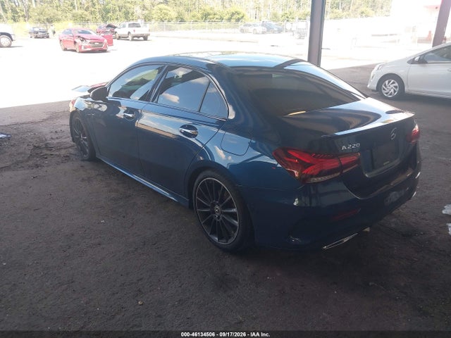 46134506 :رقم المزاد ، WDD3G4EBXLW039227 vin ، 2020 Mercedes-benz A 220 مزاد بيع