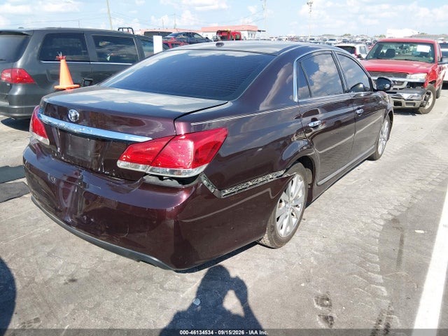 46134534 :رقم المزاد ، 4T1BK3DB3BU432816 vin ، 2011 Toyota Avalon Limited مزاد بيع