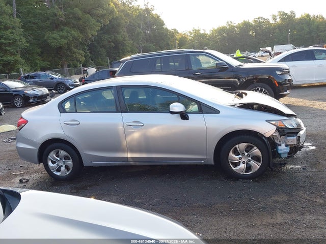 46134540 :رقم المزاد ، 19XFB2F5XDE266819 vin ، 2013 Honda Civic Lx مزاد بيع