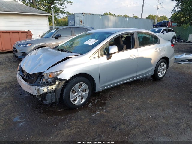 46134540 :رقم المزاد ، 19XFB2F5XDE266819 vin ، 2013 Honda Civic Lx مزاد بيع