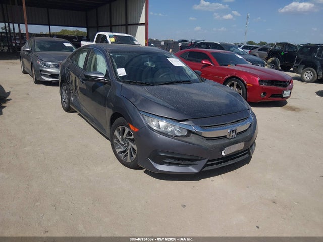 Auction sale of the 2016 Honda Civic Ex, vin: 19XFC2F73GE050524, lot number: 46134567