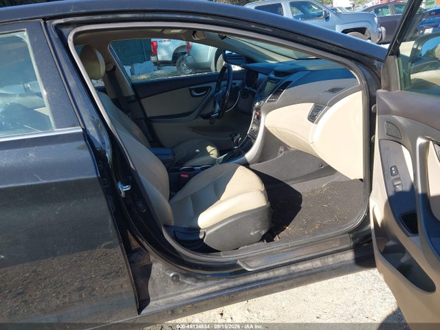 2014 Hyundai Elantra Limited მანქანა იყიდება აუქციონზე, vin: 5NPDH4AE0EH489263, აუქციონის ნომერი: 46134634