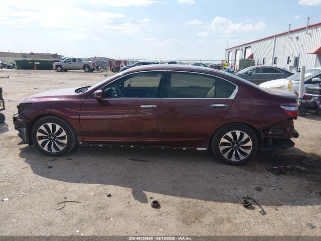 2017 Honda Accord Hybrid Touring მანქანა იყიდება აუქციონზე, vin: JHMCR6F73HC004966, აუქციონის ნომერი: 46134686