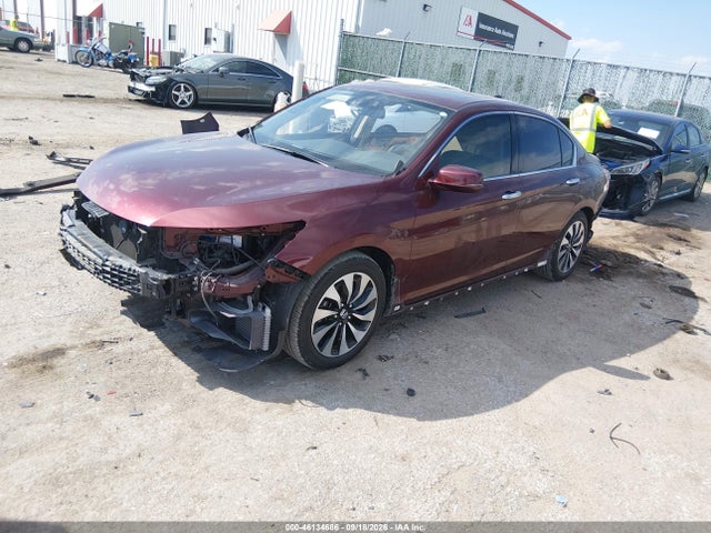 2017 Honda Accord Hybrid Touring მანქანა იყიდება აუქციონზე, vin: JHMCR6F73HC004966, აუქციონის ნომერი: 46134686