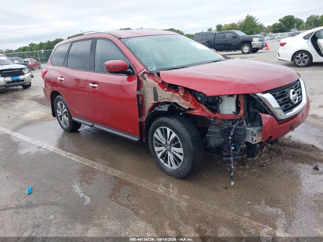 Продажа на аукционе авто 2017 Nissan Pathfinder S, vin: 5N1DR2MM0HC614732, номер лота: 46134736