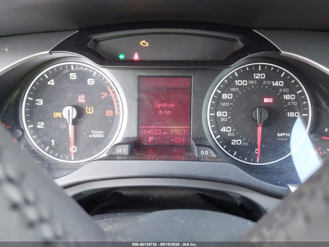 2012 Audi A4 2.0t Premium მანქანა იყიდება აუქციონზე, vin: WAUBFAFL8CN020662, აუქციონის ნომერი: 46134738