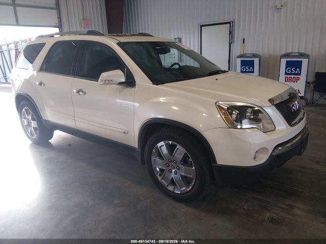2010 Gmc Acadia Slt-2 მანქანა იყიდება აუქციონზე, vin: 1GKLVNEDXAJ116586, აუქციონის ნომერი: 46134743