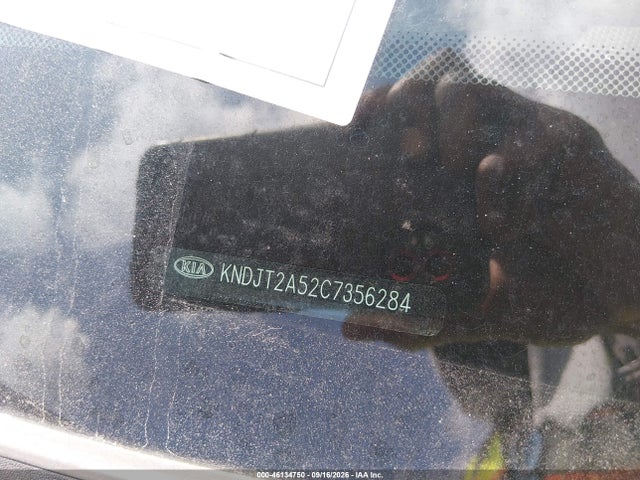 46134750 :رقم المزاد ، KNDJT2A52C7356284 vin ، 2012 Kia Soul مزاد بيع