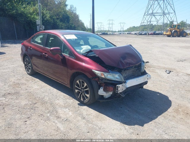 2015 Honda Civic Ex მანქანა იყიდება აუქციონზე, vin: 19XFB2F84FE207536, აუქციონის ნომერი: 46134803