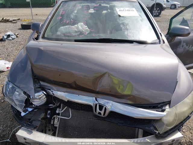 46134816 :رقم المزاد ، 2HGFA16539H537956 vin ، 2009 Honda Civic Lx مزاد بيع