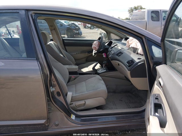 46134816 :رقم المزاد ، 2HGFA16539H537956 vin ، 2009 Honda Civic Lx مزاد بيع