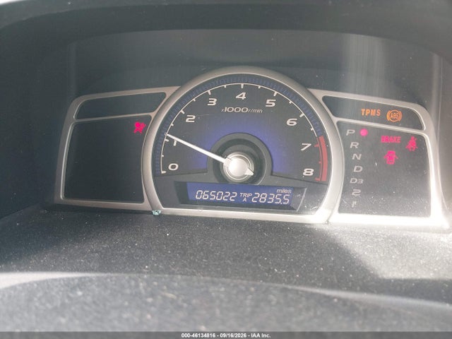 46134816 :رقم المزاد ، 2HGFA16539H537956 vin ، 2009 Honda Civic Lx مزاد بيع