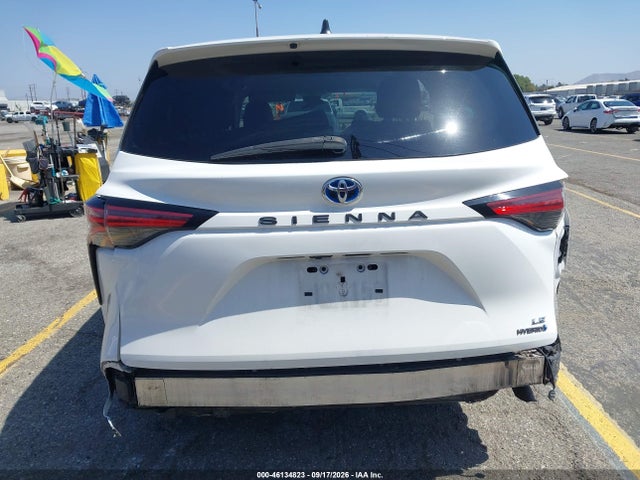 Продажа на аукционе авто 2021 Toyota Sienna Le, vin: 5TDKRKEC7MS004496, номер лота: 46134823