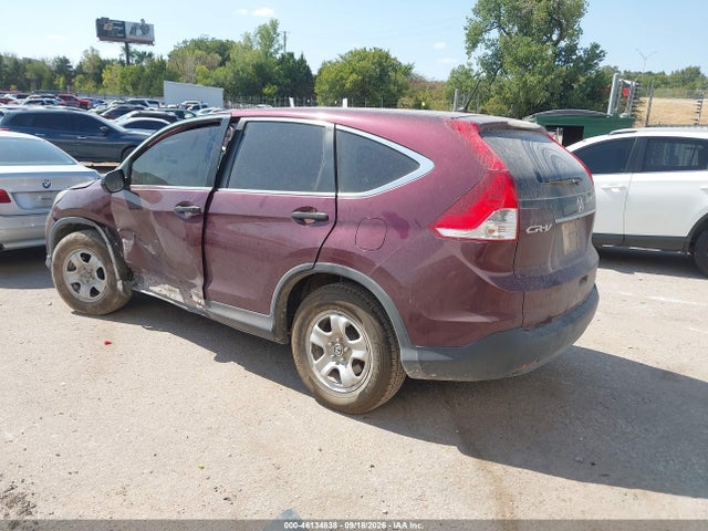Продажа на аукционе авто 2014 Honda Cr-v Lx, vin: 5J6RM3H32EL038616, номер лота: 46134838