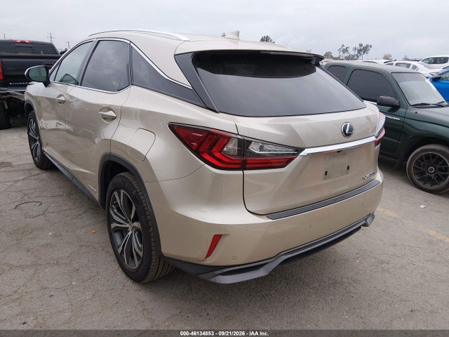 Aukcja sprzedaży 2017 Lexus Rx 450h, vin: 2T2BGMCA1HC020206, numer aukcji: 46134853