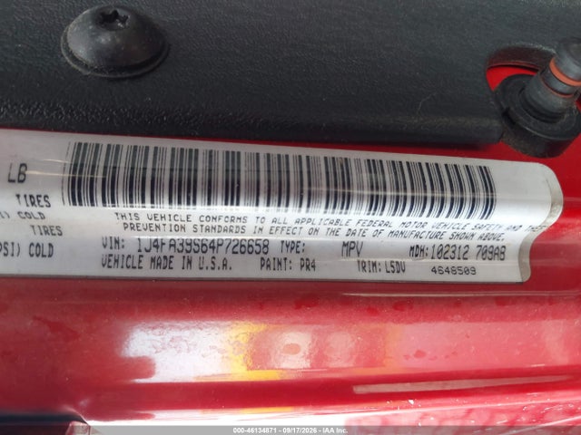 Aukcja sprzedaży 2004 Jeep Wrangler X, vin: 1J4FA39S64P726658, numer aukcji: 46134871