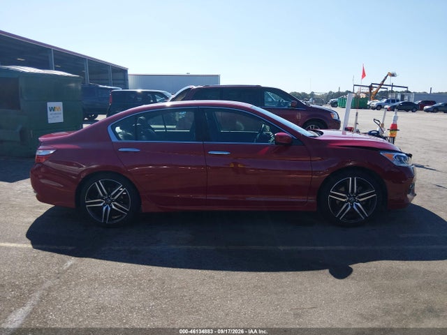 2017 Honda Accord Sport მანქანა იყიდება აუქციონზე, vin: 1HGCR2F60HA065447, აუქციონის ნომერი: 46134883