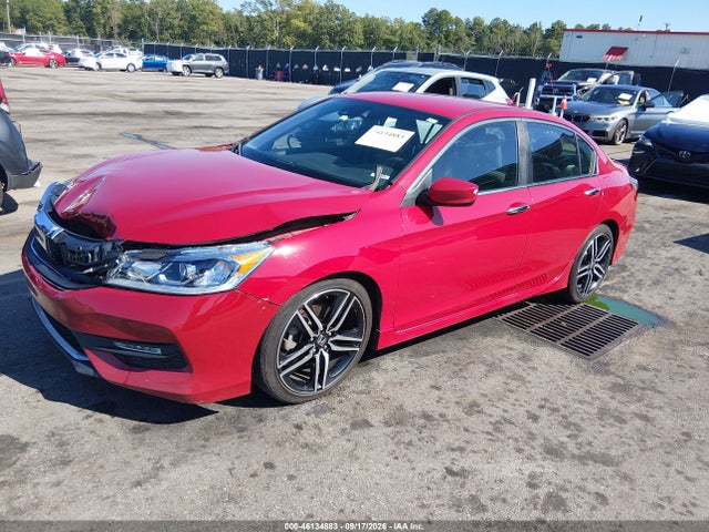 2017 Honda Accord Sport მანქანა იყიდება აუქციონზე, vin: 1HGCR2F60HA065447, აუქციონის ნომერი: 46134883