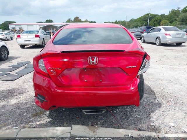 2021 Honda Civic Sport მანქანა იყიდება აუქციონზე, vin: 2HGFC2F86MH533807, აუქციონის ნომერი: 46134887