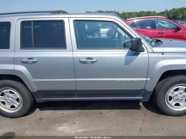 Aukcja sprzedaży 2017 Jeep Patriot Sport Fwd, vin: 1C4NJPBA3HD150464, numer aukcji: 46134937