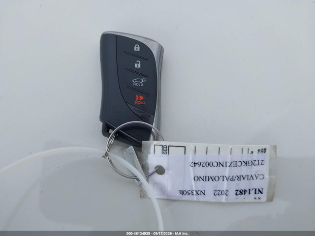 2022 Lexus Nx 350h Premium მანქანა იყიდება აუქციონზე, vin: 2T2GKCEZ1NC002642, აუქციონის ნომერი: 46134938