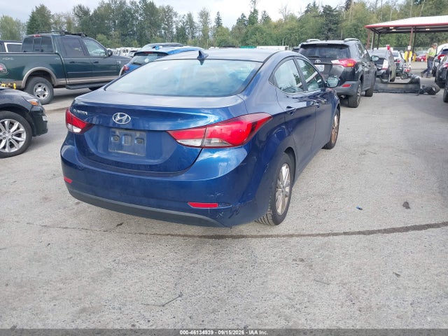 Hyundai ELANTRA SE 2015 5NPDH4AE5FH617613 Image 4
