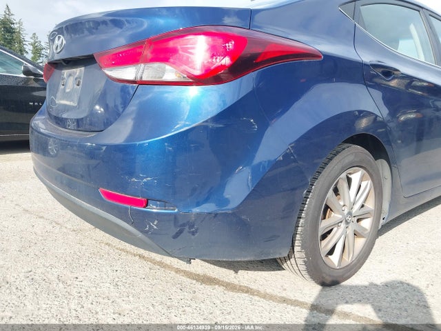 Hyundai ELANTRA SE 2015 5NPDH4AE5FH617613 Image 6