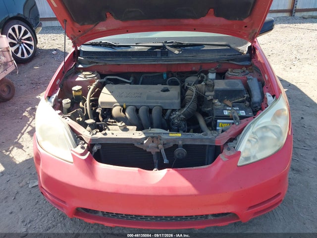 2003 Toyota Matrix Standard მანქანა იყიდება აუქციონზე, vin: 2T1KR32E43C033697, აუქციონის ნომერი: 46135084