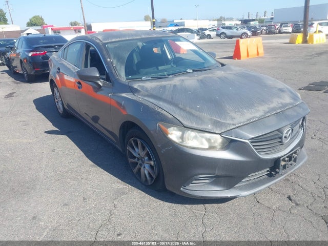 Продажа на аукционе авто 2016 Mazda Mazda6 I Sport, vin: JM1GJ1U58G1409343, номер лота: 46135103