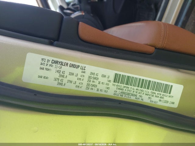 Aukcja sprzedaży 2011 Jeep Grand Cherokee Overland, vin: 1J4RR6GG8BC586946, numer aukcji: 46135237
