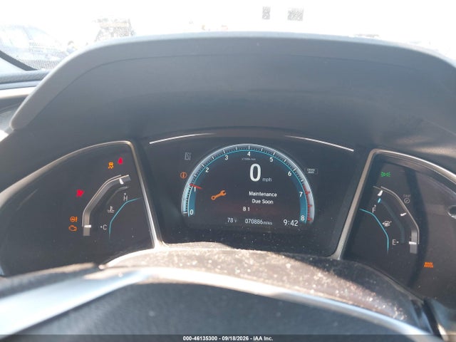 2016 Honda Civic Ex მანქანა იყიდება აუქციონზე, vin: 2HGFC2F75GH540503, აუქციონის ნომერი: 46135300