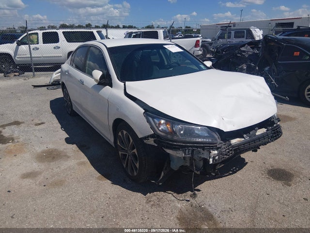 2013 Honda Accord Sport მანქანა იყიდება აუქციონზე, vin: 1HGCR2F59DA228341, აუქციონის ნომერი: 46135320