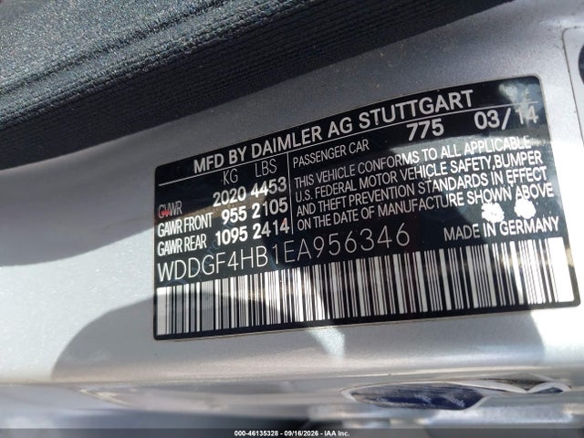 Продажа на аукционе авто 2014 Mercedes-benz C 250 Sport, vin: WDDGF4HB1EA956346, номер лота: 46135328