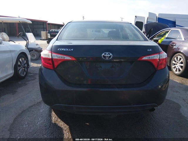 Продаж на аукціоні авто 2016 Toyota Corolla Le, vin: 5YFBURHE0GP378868, номер лоту: 46135339
