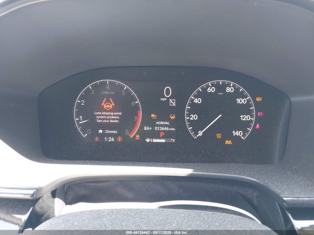 46135442 :رقم المزاد ، 5J6RS3H72SL000484 vin ، 2025 Honda Cr-v Ex-l 2wd مزاد بيع