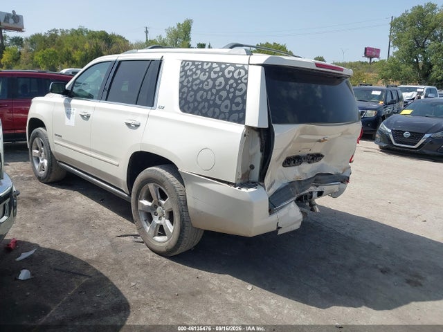 46135476 :رقم المزاد ، 1GNSCCKC7FR101525 vin ، 2015 Chevrolet Tahoe Ltz مزاد بيع
