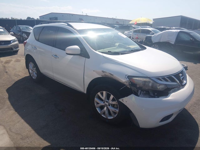 46135486 :رقم المزاد ، JN8AZ1MU2DW204111 vin ، 2013 Nissan Murano Sv مزاد بيع