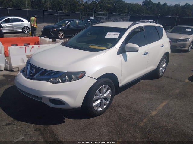 46135486 :رقم المزاد ، JN8AZ1MU2DW204111 vin ، 2013 Nissan Murano Sv مزاد بيع