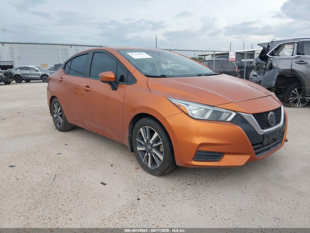 46135503 :رقم المزاد ، 3N1CN8EV1ML881904 vin ، 2021 Nissan Versa Sv Xtronic Cvt مزاد بيع