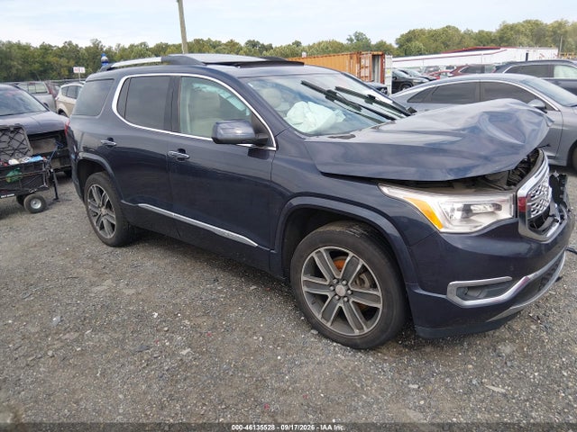 2018 Gmc Acadia Denali მანქანა იყიდება აუქციონზე, vin: 1GKKNXLS9JZ227723, აუქციონის ნომერი: 46135528