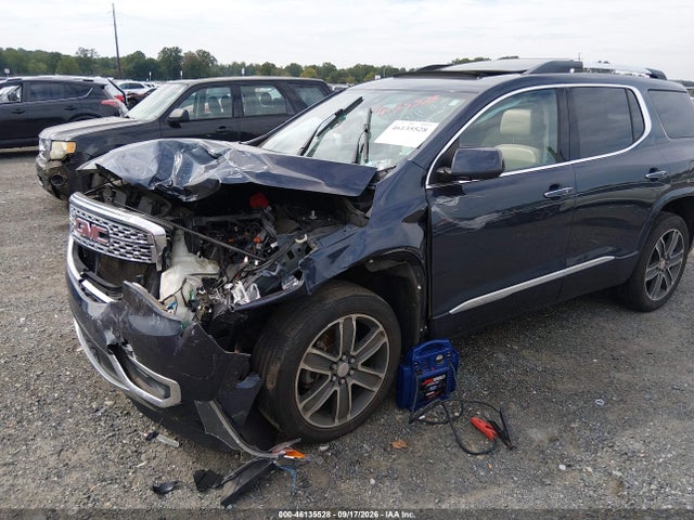 2018 Gmc Acadia Denali მანქანა იყიდება აუქციონზე, vin: 1GKKNXLS9JZ227723, აუქციონის ნომერი: 46135528
