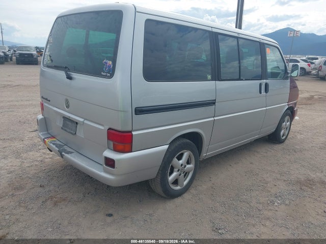 2002 Volkswagen Eurovan Gls მანქანა იყიდება აუქციონზე, vin: WV2KB47012H045938, აუქციონის ნომერი: 46135540