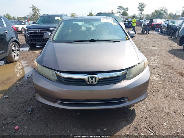46135544 :رقم المزاد ، 19XFB2F84CE092349 vin ، 2012 Honda Civic Ex مزاد بيع