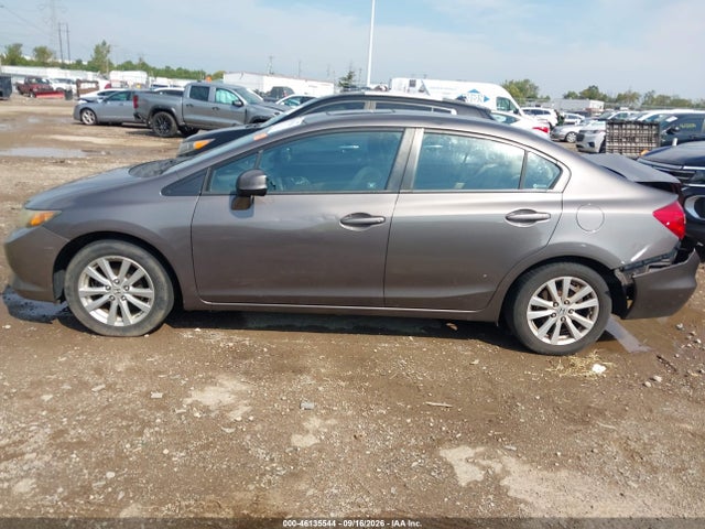46135544 :رقم المزاد ، 19XFB2F84CE092349 vin ، 2012 Honda Civic Ex مزاد بيع
