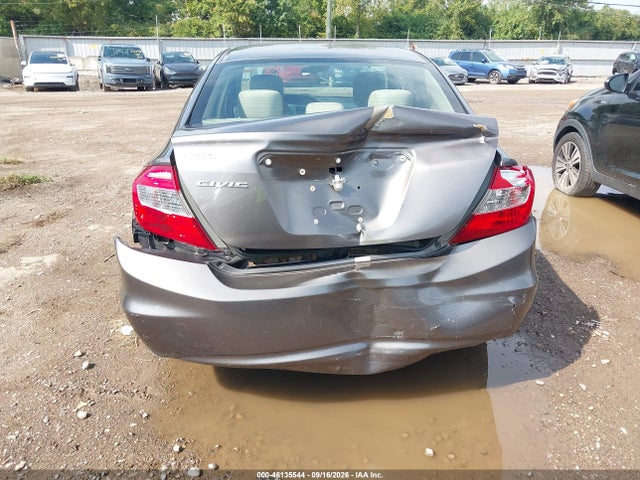 46135544 :رقم المزاد ، 19XFB2F84CE092349 vin ، 2012 Honda Civic Ex مزاد بيع