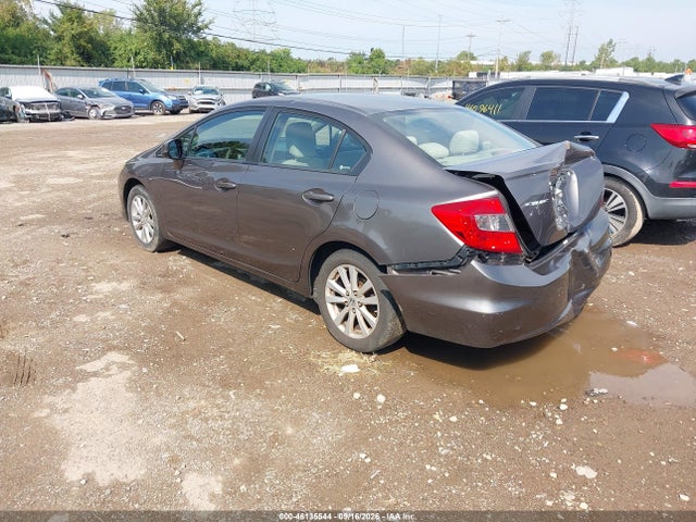 46135544 :رقم المزاد ، 19XFB2F84CE092349 vin ، 2012 Honda Civic Ex مزاد بيع