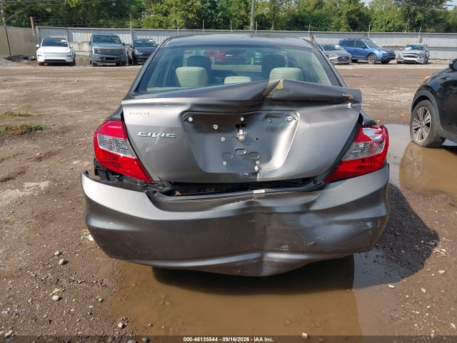 46135544 :رقم المزاد ، 19XFB2F84CE092349 vin ، 2012 Honda Civic Ex مزاد بيع