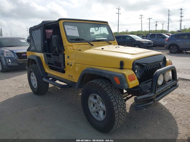 Aukcja sprzedaży 2004 Jeep Wrangler X, vin: 1J4FA39S74P768336, numer aukcji: 46135614