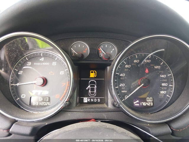 2009 Audi Tts 2.0t მანქანა იყიდება აუქციონზე, vin: TRUUF38J191020074, აუქციონის ნომერი: 46135677